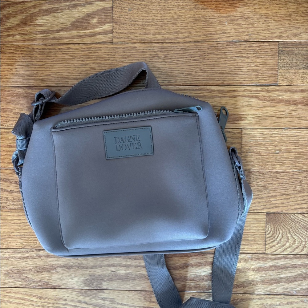 Dagne Dover Taupe Crossbody Bag